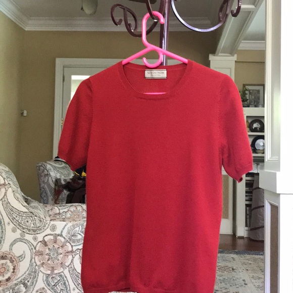 Nordstrom Collectors red sweater - Picture 1 of 1